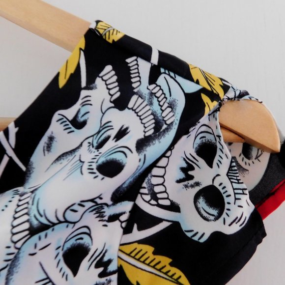 Retro Skull&Roses Dress - Picture 8 of 11